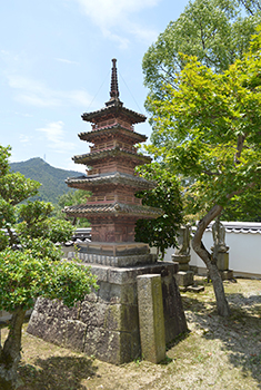 大原焼 五重塔