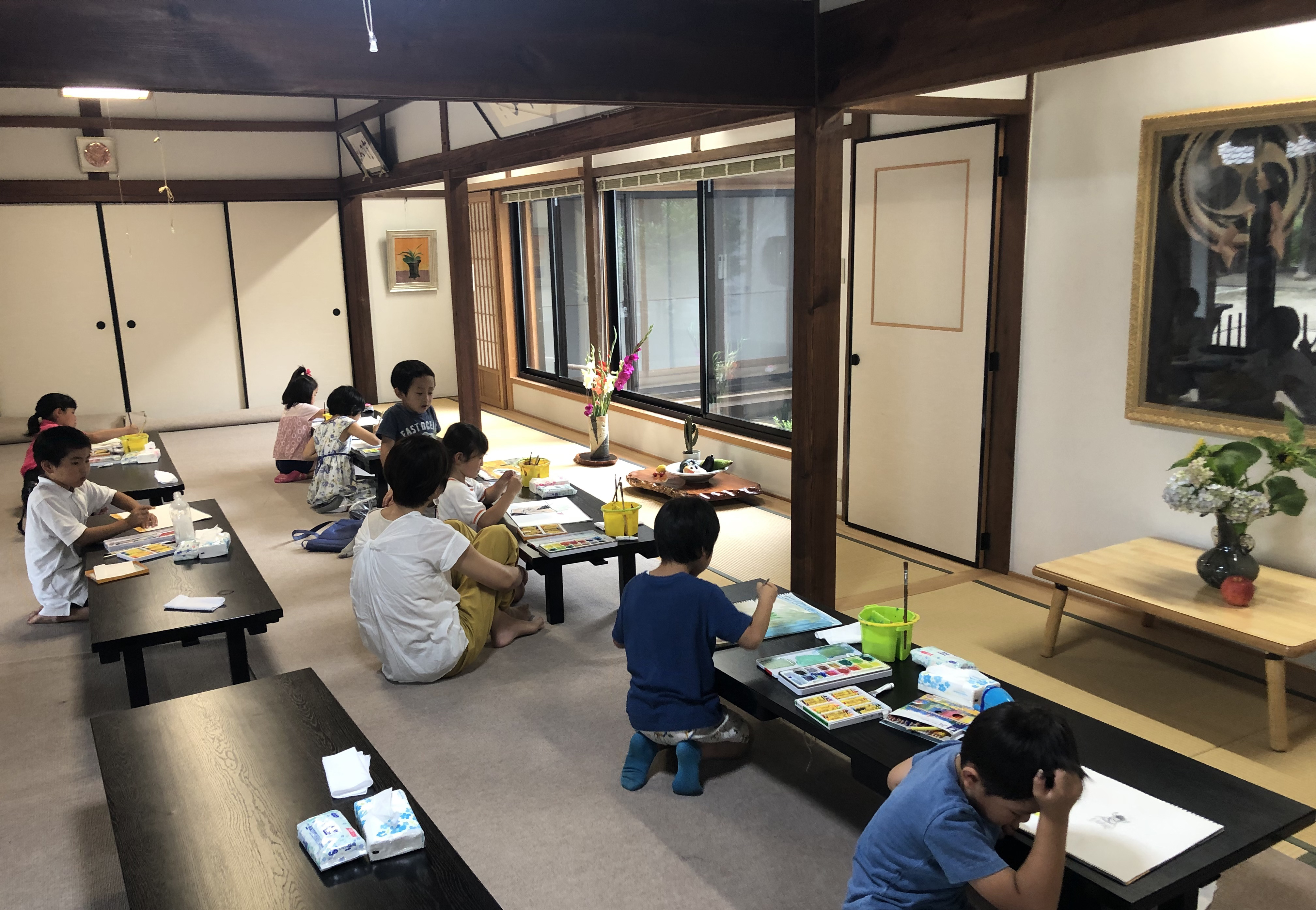 不動院 絵画教室
